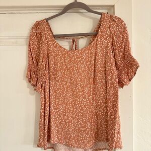 Floral Print Women's Top